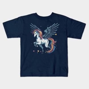 Vintage Unicorn Kids T-Shirt